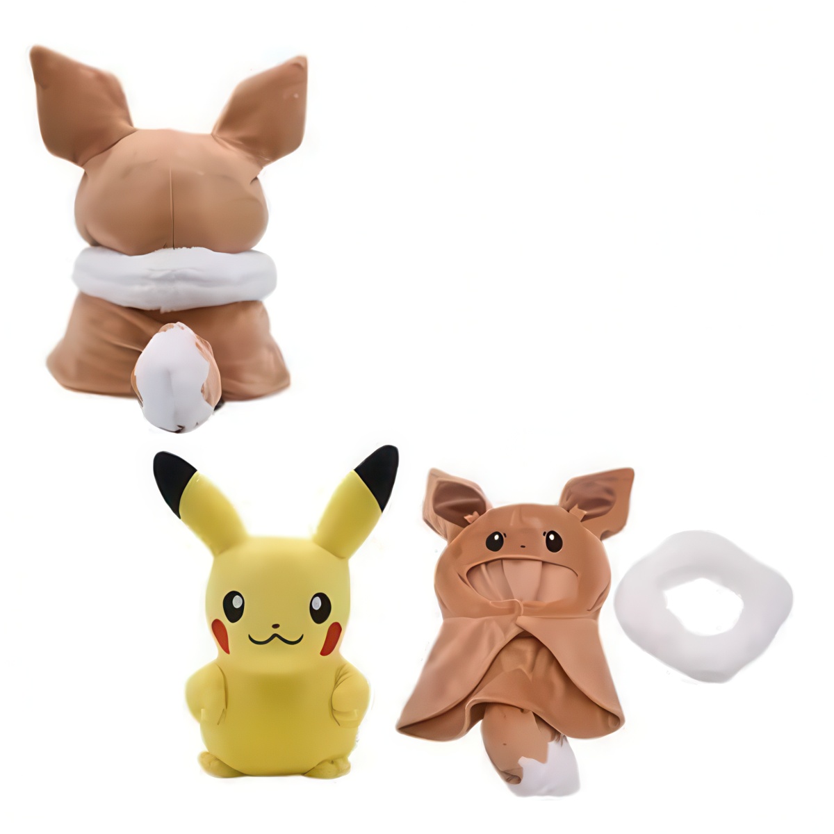 Pikachu Eevee Gosedjur - vy 2