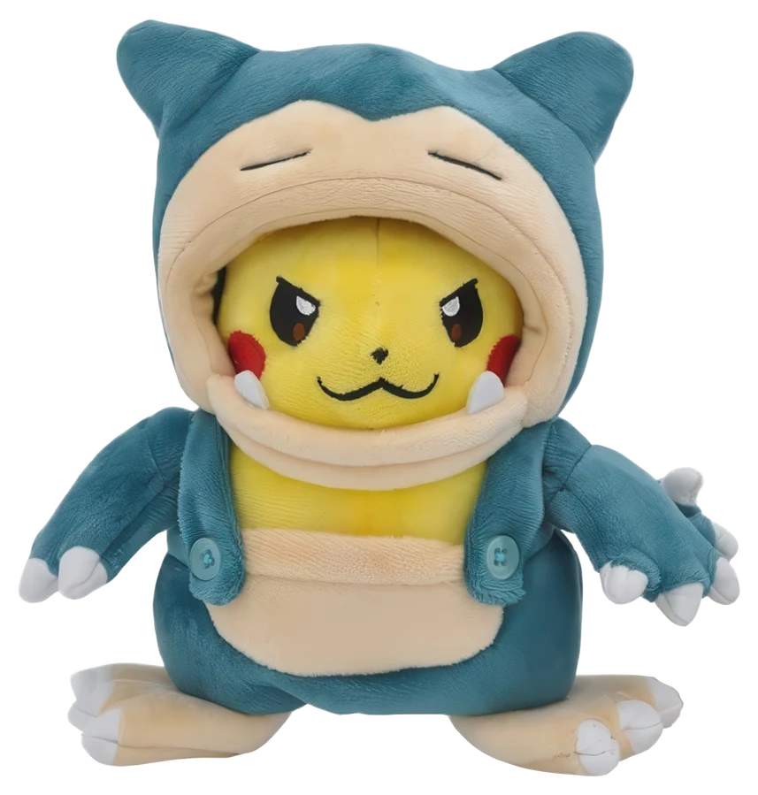 Pikachu Snorlax Gosedjur